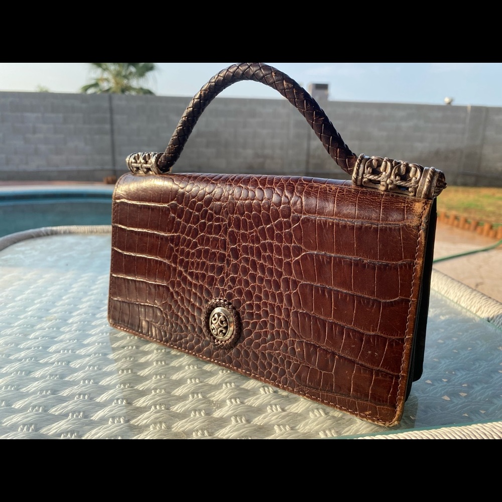 Vintage handbag / vintage wallet / leather bag